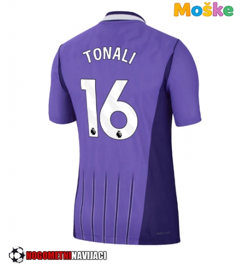 Moške Nogometnih dresov Tottenham Hotspur Sandro Tonali #16 Tretji 2026-27 Kratki rokavi Moške Nogometnih dresov Tottenham Hotspur Sandro Tonali #16 Tretji 2026-27 Kratki rokavi